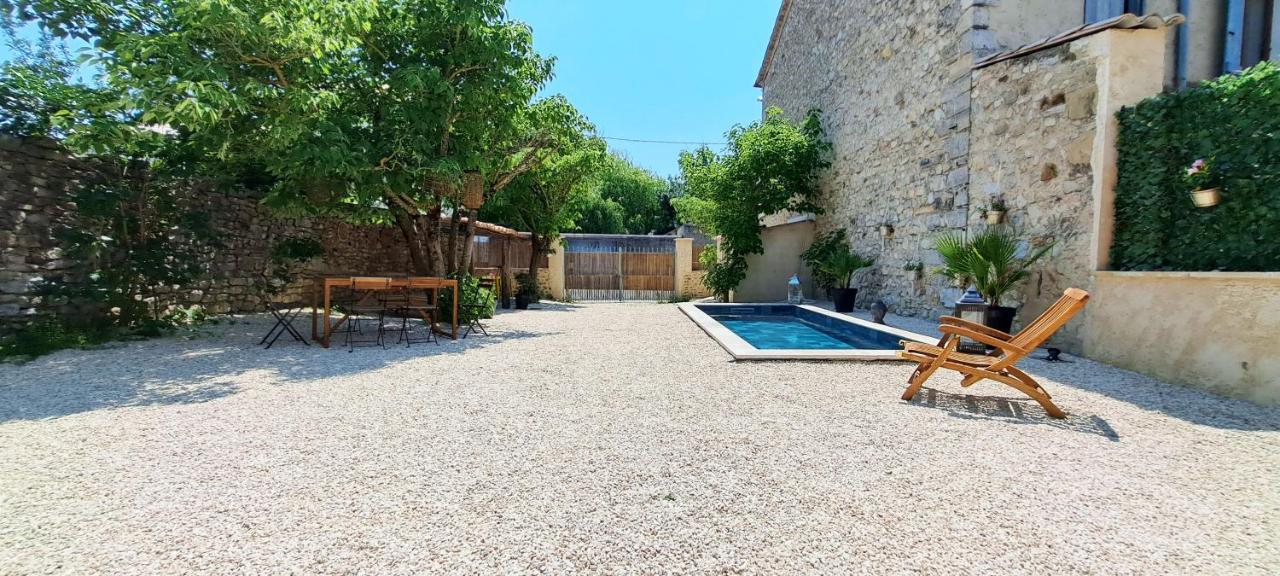 Le Mazet Sainte-Jalle, Piscine Chauffee, Jardin Clos, Barbecue En Baronnies Provencales Exterior foto